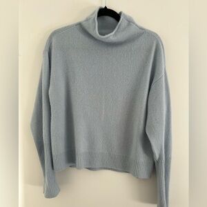 Wilfred Light Blue Turtleneck Sweater